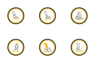 Toque de zapato Paquete de Iconos