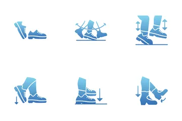 Toque de zapato Paquete de Iconos