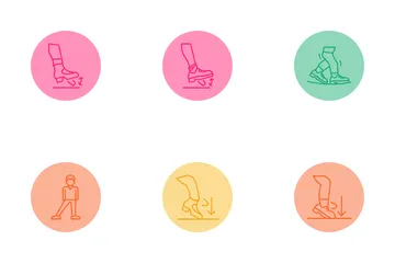 Toque de zapato Paquete de Iconos