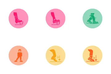 Toque de zapato Paquete de Iconos