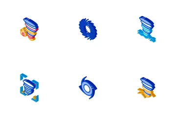 Tornado And Hurricane Icon Pack