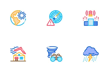 Tornado And Hurricane Icon Pack