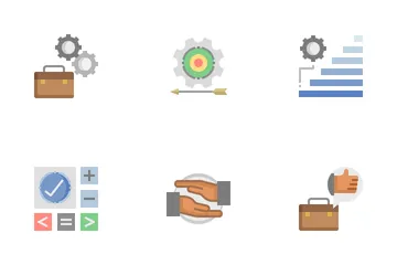 Gesamtqualitätsmanagement Symbolpack