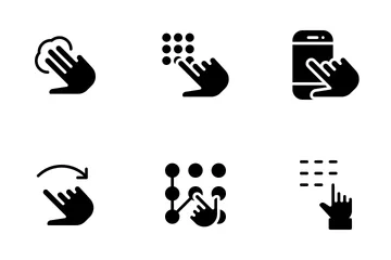 Touch And Gesture  Icon Pack