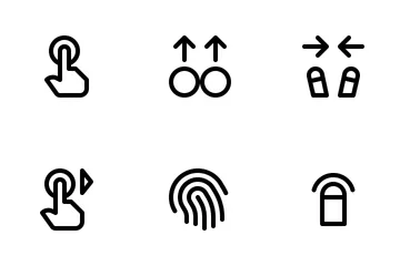 Touch Gesture  Icon Pack