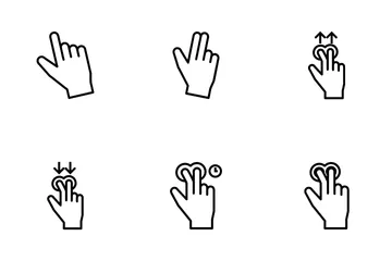 Touch Gesture Icon Pack