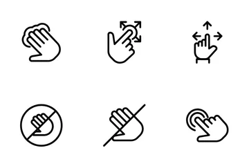 Touch Gesture Icon Pack