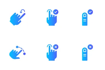 Touch Gestures Icon Pack