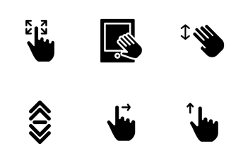 Touch Gestures  Icon Pack