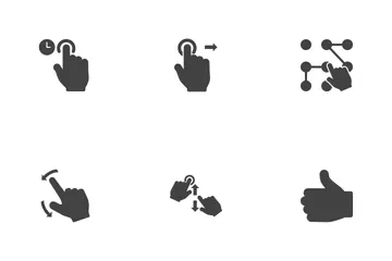 Touch Gestures Icon Pack