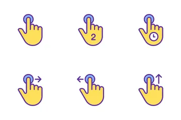 Touch Gestures Icon Pack