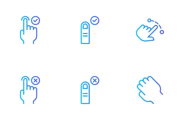 Touch Gestures Icon Pack