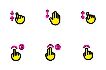 Touch Gestures Icon Pack