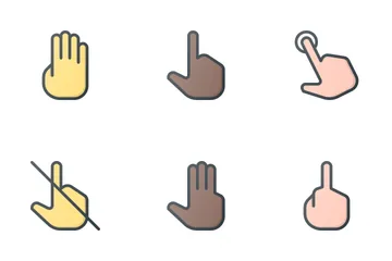 Touch Gestures Icon Pack