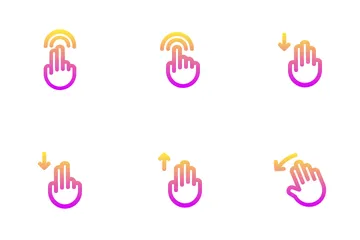 Touch Gestures Icon Pack