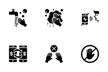Touch Less Society Icon Pack