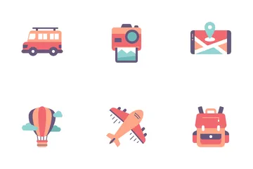 Tourism And Travel Icon Pack