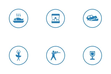 Tourism Interests  Icon Pack
