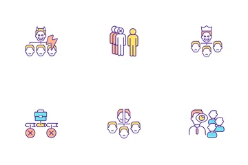 Toxic Workplace Icon Pack