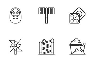 Toy Elements Icon Pack