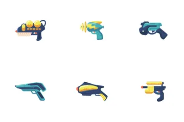 Toy Gun Icon Pack