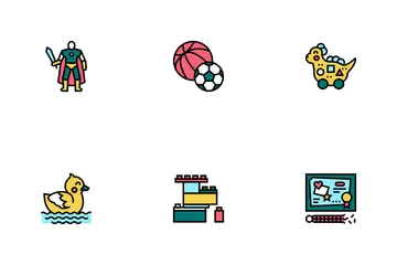 Toy Shop Sale Product Icon Pack