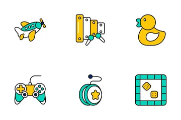 Toys And Childhood Icon Pack