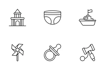 Toys And Childhood Icon Pack
