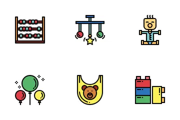 Toys & Childhood Icon Pack