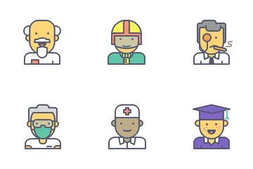 Trabajos Paquete de Iconos