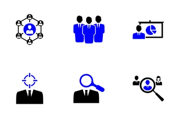 Trabalho em equipe Pacote de Ícones