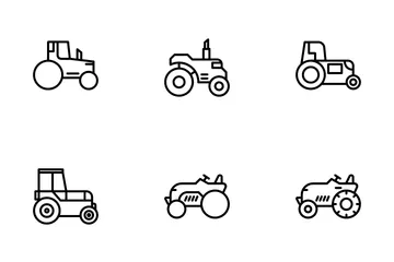 Tractor Paquete de Iconos