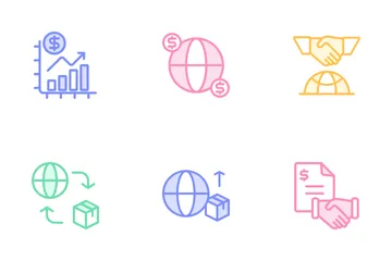 Trade Growth Icon Pack