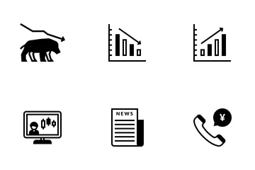 Trading & Finance Icon Pack