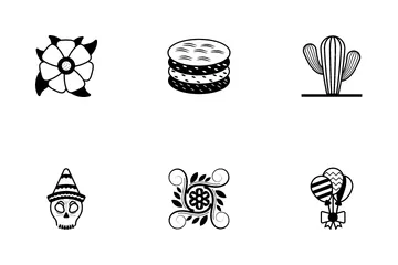 Traditional Mexican Culture Icon Pack