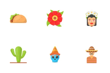Traditional Mexican Culture Icon Pack