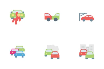 Traffic Jam Icon Pack