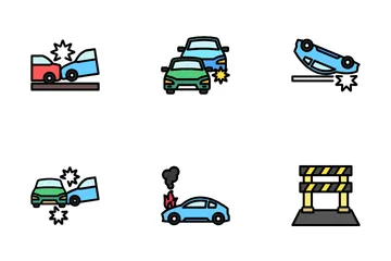 Traffic Management Icons Pack Icon Pack