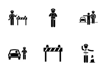 Traffic Police Icon Pack
