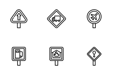 Traffic Sign Icon Pack