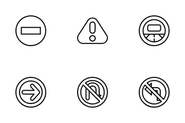 Traffic Sign Icon Pack