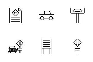 Traffic Sign Icon Pack
