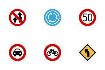 Traffic Sign Icon Pack