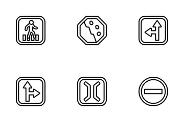 Traffic Sign Icon Pack