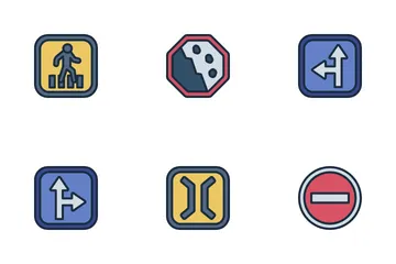 Traffic Sign Icon Pack