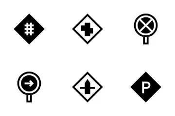 Traffic Signs Icon Pack