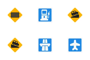 Traffic Signs Icon Pack