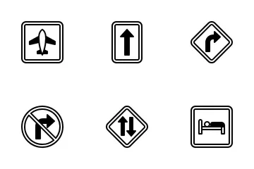 Traffic Signs Icon Pack