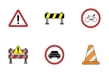 Traffic Signs Icon Pack