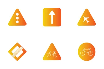 Traffic Signs Icon Pack